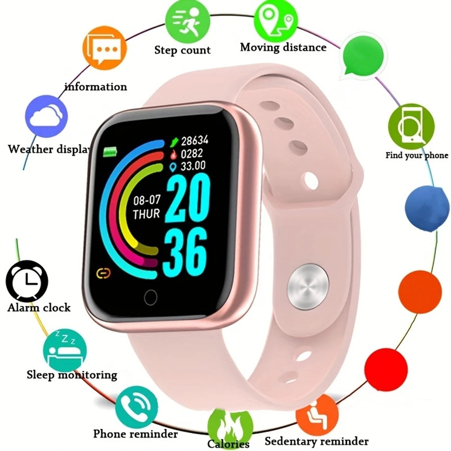 Smartwatch, relogio digital moderno Android IOS, essencial para o dia a dia!
